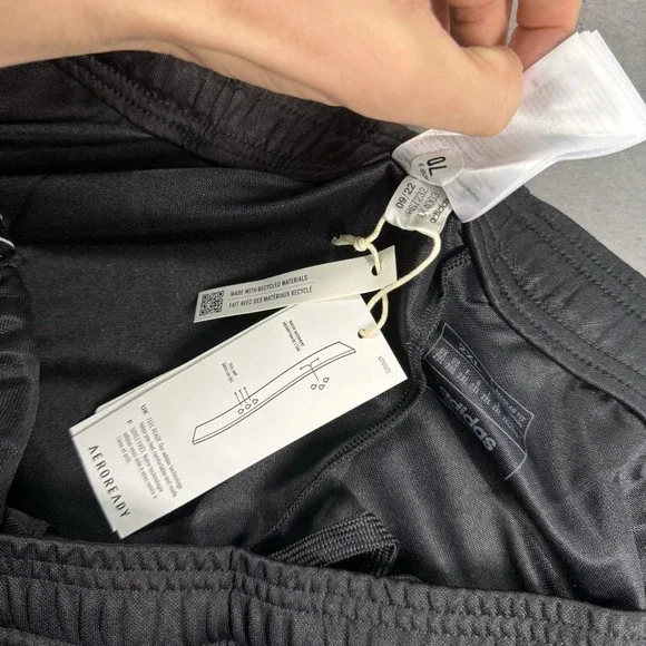 Adidas Pants Mens 2XL XXL Tiro 23 24 League Black White Jogger Soccer Training - Picture 10 of 14